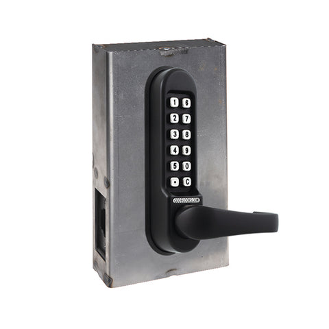 Code Locks - CL515 Gate Box Kit - Mechanical Lock - Heavy Duty - Tubular Latch Bolt Gate Box Kit - Code In / Out - Passage function - Optional Finish - UHS Hardware