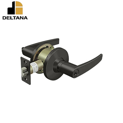 Deltana - Comm - Entry Standard Grade 2 - Straight Lever - Latch: UL Listed w/ 1/2 - Optional Finish