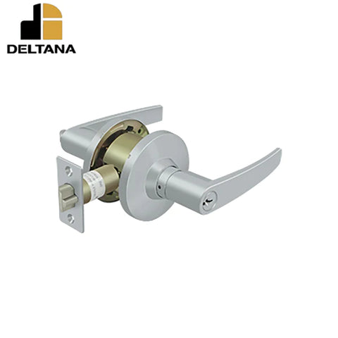 Deltana - Comm - Entry Standard Grade 2 - Straight Lever - Latch: UL Listed w/ 1/2 - Optional Finish