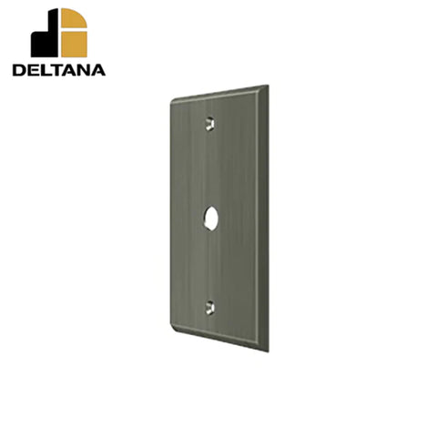 Deltana - Switch Plate - Cable Cover Plate - Optional Finish