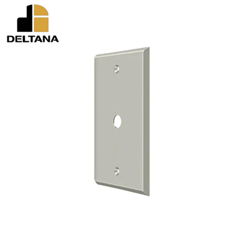 Deltana - Switch Plate - Cable Cover Plate - Optional Finish