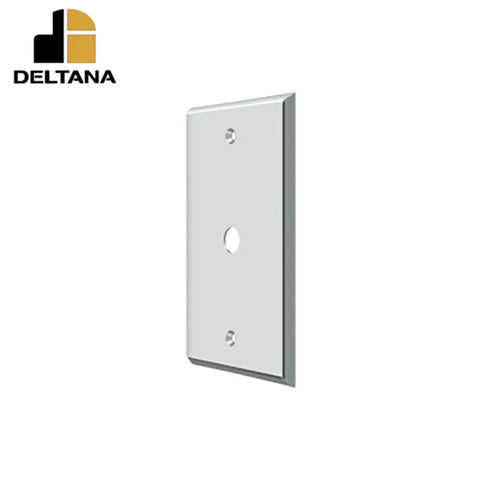 Deltana - Switch Plate - Cable Cover Plate - Optional Finish