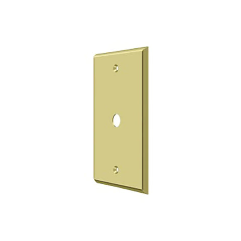 Deltana - Switch Plate - Cable Cover Plate - Optional Finish