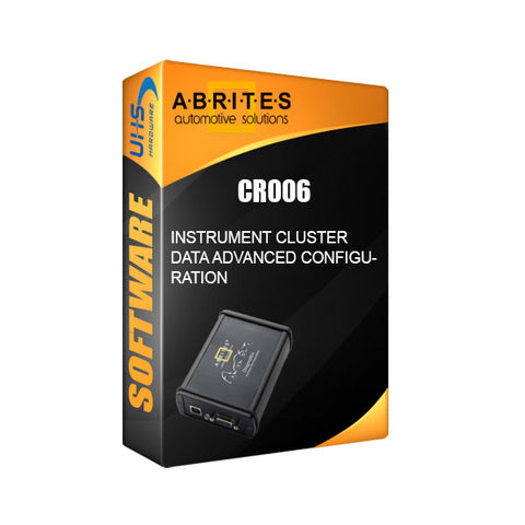 ABRITES - AVDI - CR006 - Chrysler - Dodge - Jeep - Instrument Cluster Data Advanced Configuration Software - UHS Hardware