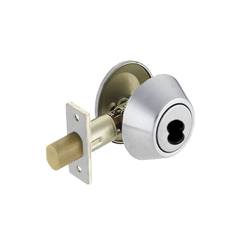 Cal-Royal - ICT220 - Standard Duty Deadbolt - Single Cylinder - Less Core - Satin Chrome - Grade 3