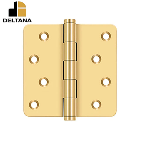 Deltana - 4" x 4" x 1/4" Radius Hinge - Zig-Zag - 0.085 Thickness - Optional Finish