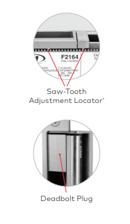 RCI 2364-32D All-In-One Electric Strike - Fail Safe - Latch Entry - Brushed Stainless Steel - UHS Hardware