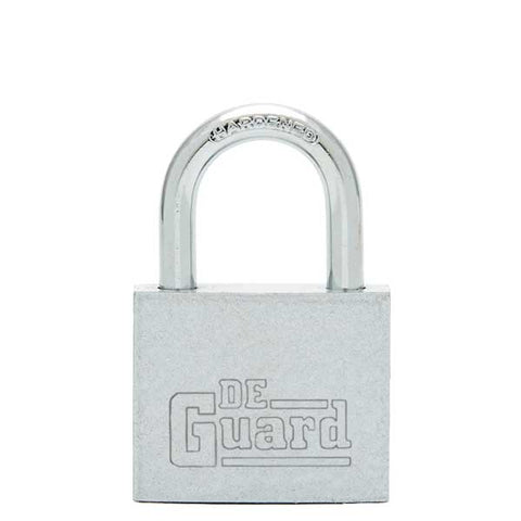 Premium - Nickel Plated Padlock - SC1 Keyway - Short Shackle 1" - Keyed Alike #2 - UHS Hardware