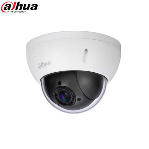 Dahua / IP / 2MP / Network PTZ Camera / Mini / Motorized Varifocal / Starlight / 4x Zoom / 2.7-11mm Lens / WDR / IP66 / IK10 / DH-22204UENI - UHS Hardware