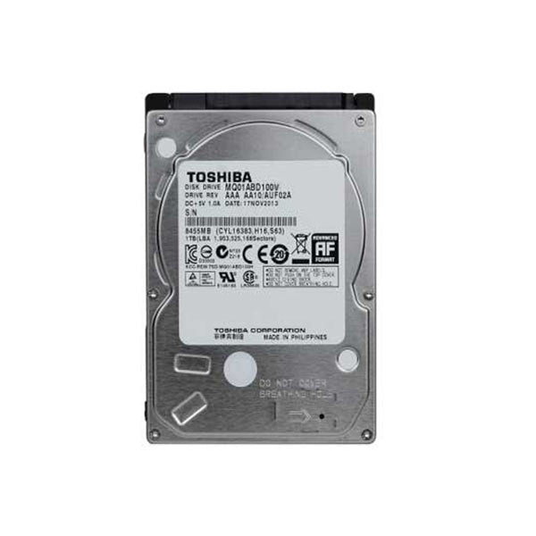 Dahua / Toshiba / Mobile Hard Drive / 1TB HDD / DH-MQ01ABD100V - UHS Hardware