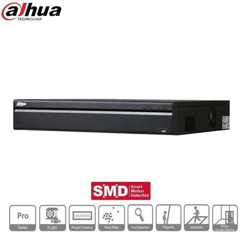 Dahua / 32 Channel / 12MP / Dual NIC NVR / 4 SATA / No HDD / DH-N54B5N - UHS Hardware