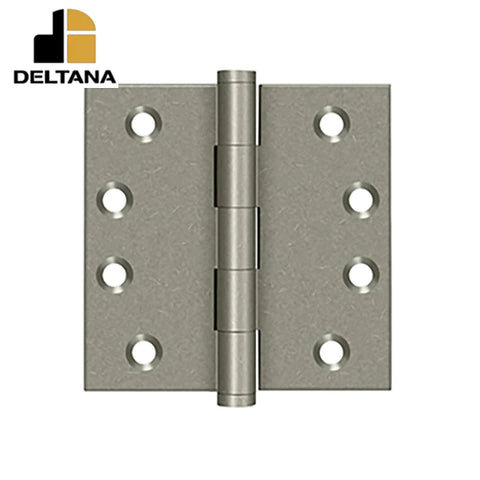 Deltana - 4" x 4" Square Hinges - Optional Finish