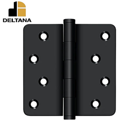 Deltana - 4" x 4" x 1/4" Radius Hinge - Zig-Zag - 0.085 Thickness - Optional Finish