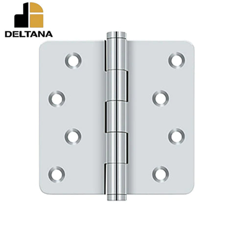 Deltana - 4" x 4" x 1/4" Radius Hinge - Zig-Zag - 0.085 Thickness - Optional Finish