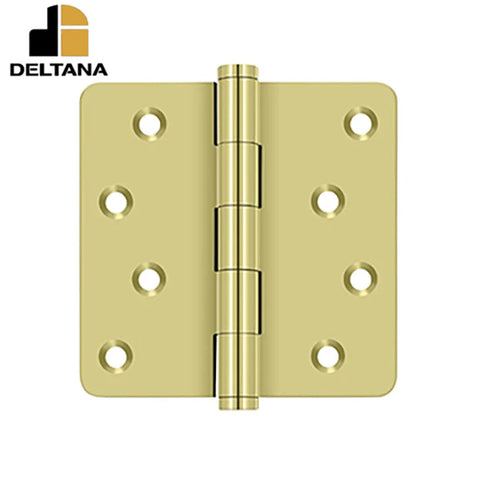 Deltana - 4" x 4" x 1/4" Radius Hinge - Zig-Zag - 0.085 Thickness - Optional Finish