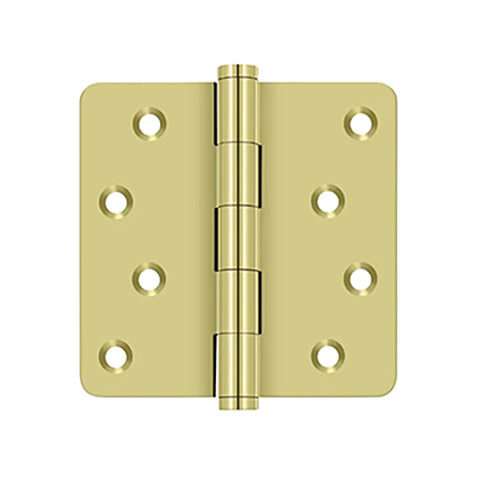 Deltana - 4" x 4" x 1/4" Radius Hinge - Zig-Zag - 0.085 Thickness - Optional Finish