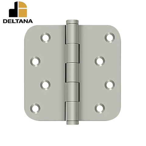 Deltana - 4" x 4" x 5/8" Radius Hinge - Zig-Zag - 0.085 Thickness - Optional Finish