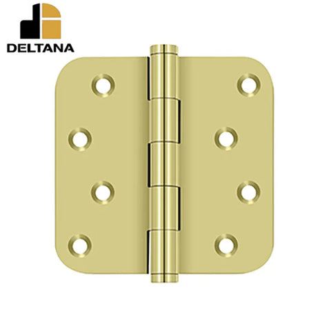 Deltana - 4" x 4" x 5/8" Radius Hinge - Zig-Zag - 0.085 Thickness - Optional Finish