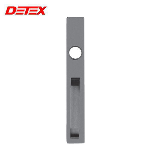 Detex - 03AN - Straight Pull Trim For V40 Series Rim and V50 Series Surface Vertical Rods - Storeroom - Narrow Stile - Aluminum Painted Finish