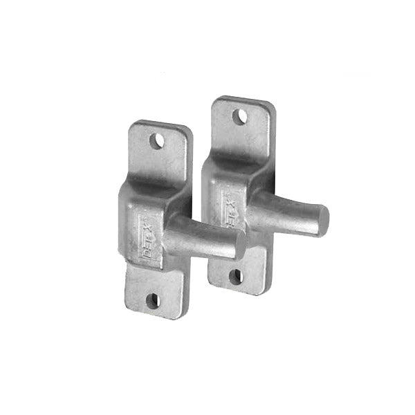 Detex - DTX-DX2 - Double Hinge Bolts - Through Bolt Mounting - Gray - UHS Hardware