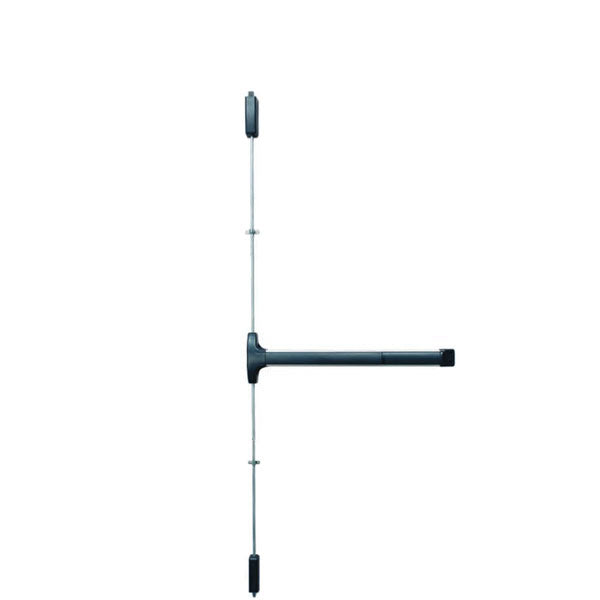 Detex - V50 - Surface Vertical Rod Exit Device - Hex Dogging - Wide Stile - 36" - Satin Aluminum - Grade 1 - UHS Hardware