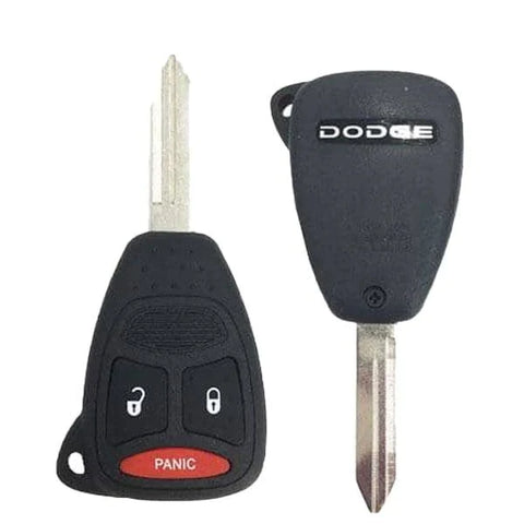 2005-2011 Dodge Dakota / 3-Button Remote Head Key / PN: 05179513AC / OHT692715AA (w/ Transponder) (OEM)