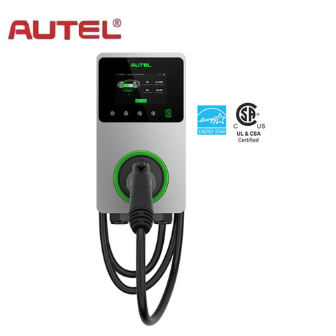 Autel - MaxiCharger AC Commercial C50 - EV Charger With In-Body Holster - UHS Hardware