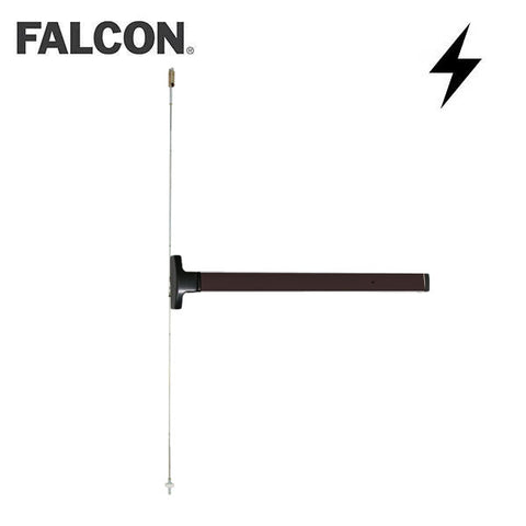 Falcon - EL1690EO - Concealed Vertical Rod Touchbar Exit Device - Electric Latch Retraction - 36" - US28 - Optional Finish - Non Handed - Grade 1 - UHS Hardware