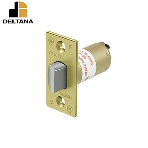 Deltana - Grade 2 Regular Latch - Passage / Privacy - 2-3/4" - Optional Finish