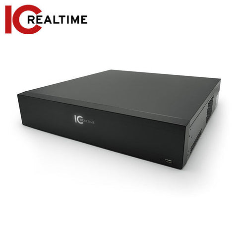 IC Realtime - HDVR-EL3200-2U5MP-AI2 / 32Ch Coax + IP / Rack-Mount Pentabrid / 80TB Max (Starting At 8TB HDD) 5MP/8MP (Coax/IP) Support / 128 Mbps Bandwidth