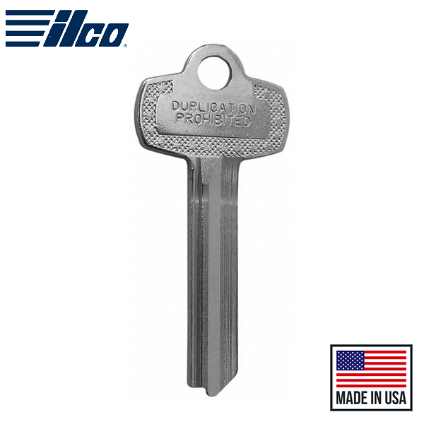 1A1H1 - BEST H Key Blank - 6 or 7 Pin - ILCO - UHS Hardware