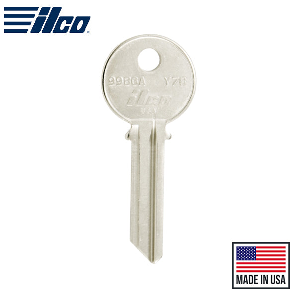 998GA-Y78 YALE Key Blank -  ILCO - UHS Hardware