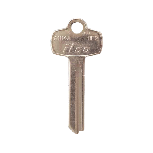 A1114A-BE2 BEST A Key Blank - 6 Pin or Disc - ILCO - UHS Hardware