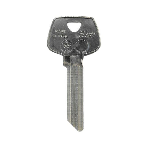 O1007LB - 6-Pin Sargent Key Blank - LB - ILCO – UHS Hardware