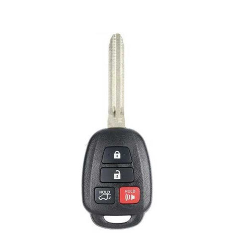 2013-2019 Toyota / 4-Button Remote Head Key / PN: 89070-0R100 / GQ4-52T (AFTERMARKET) - UHS Hardware