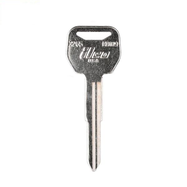 HD109 / X265 - Honda - Motorcycle / ATV Key Blank - ILCO - UHS Hardware