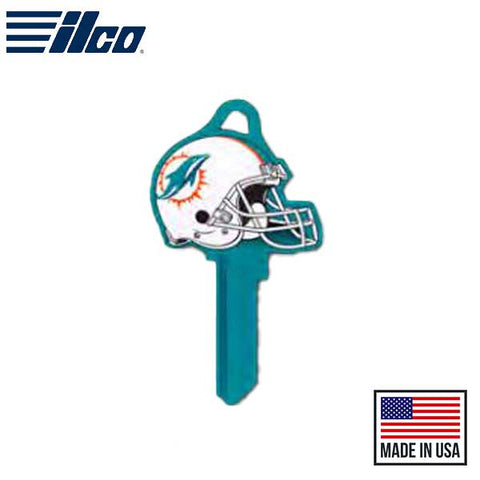 Miami Dolphins Chrome Metal Auto Emblem - Helmet