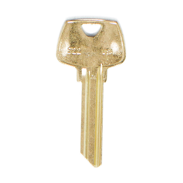 S22-BR SARGENT Key Blank - ILCO - UHS Hardware