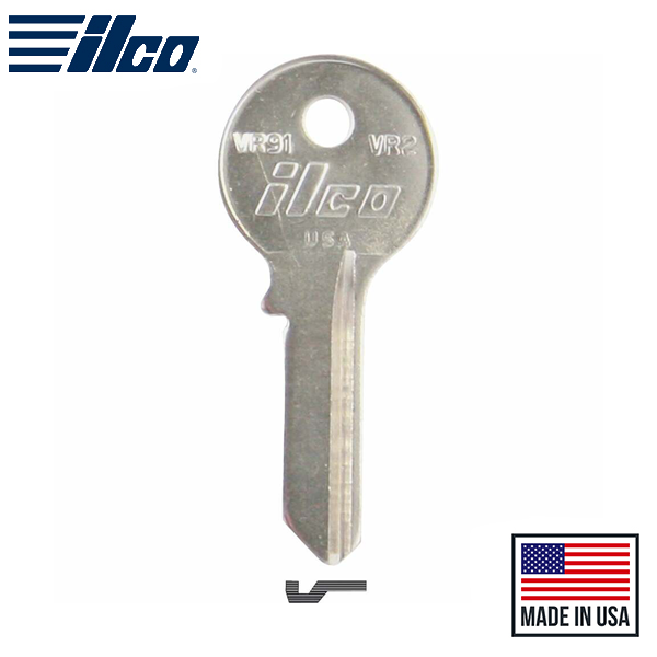 VR91-VR2 VIRO Key Blank - ILCO - UHS Hardware