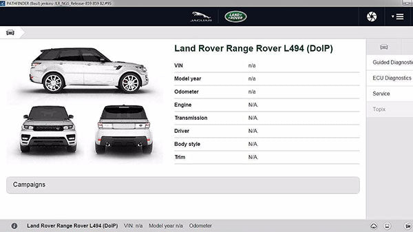 Orignial Dealer Tool - JLR DoiP VCI SDD Pathfinder Interface and Panasonic  CF53 Toughbook Laptop for Jaguar / Land Rover – UHS Hardware