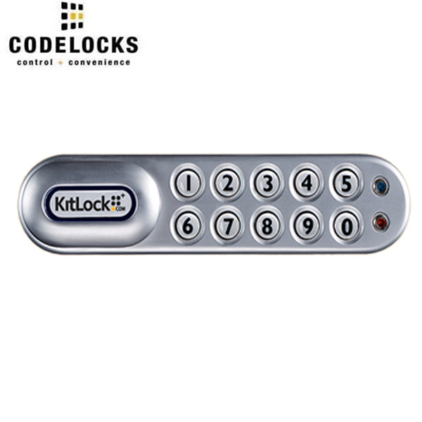 Code Locks - KL1006KIT - Classic Electronic Kit Lock - Interchangeable Spindle to Fit 1/4" - 1" Door Thickness - Locker Lock - Optional Handing - Optional Finish - UHS Hardware