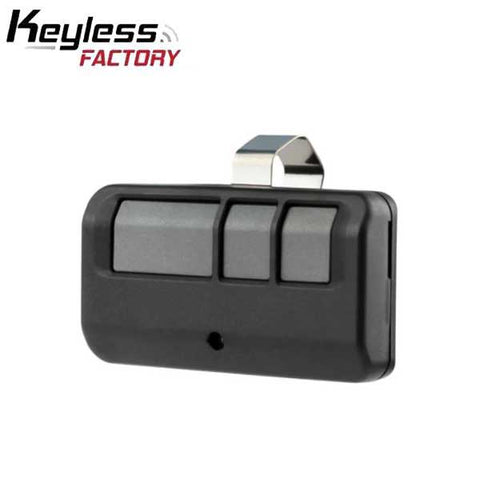 KeylessFactory - Garage Door Remote - 3 Button - Replacement - 390 MHZ - 3V - UHS Hardware