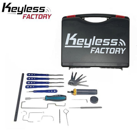 KeylessFactory - GM Ignition Service Kit - 10 Cut - Column Mount & In Dash Ignitions - 18 PCS - UHS Hardware