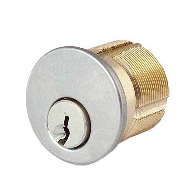 Premium Mortise Cylinder - 2" - 26D - Satin Chrome - (SC1) - UHS Hardware