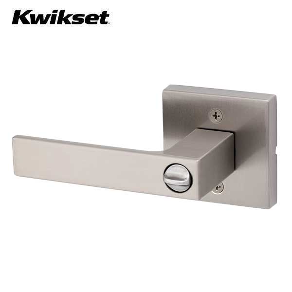 Kwikset - Halifax Lever Set - Square Rose - Optional Finish - Optional Function - SC1 Schlage - SmartKey Technology - Grade 2 - UHS Hardware