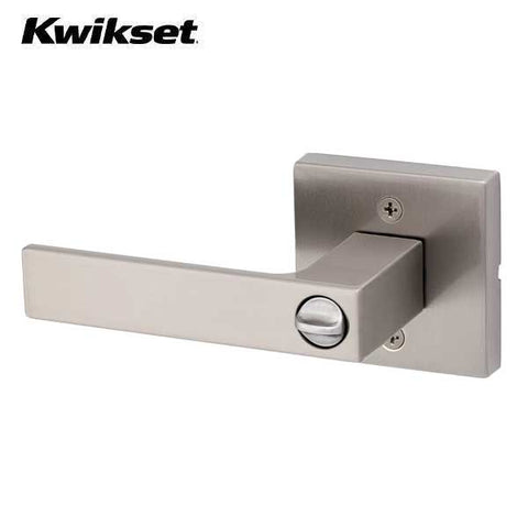 Kwikset - Halifax Lever Set - Square Rose - Optional Finish - Optional Function - SC1 Schlage - SmartKey Technology - Grade 2 - UHS Hardware