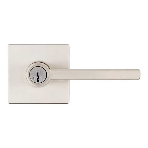 Kwikset - Halifax Lever Set - Square Rose - Optional Finish - Optional Function - SC1 Schlage - SmartKey Technology - Grade 2 - UHS Hardware