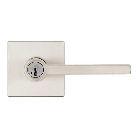 Kwikset - Halifax Lever Set - Square Rose - Optional Finish - Optional Function - SC1 Schlage - SmartKey Technology - Grade 2 - UHS Hardware