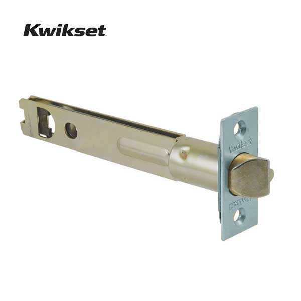 Kwikset - 83014 - Latch Assembly -  5" Backset - Square Deadlatch - Specialty Latch 5L SCDL - 26D - Satin Chrome - UHS Hardware