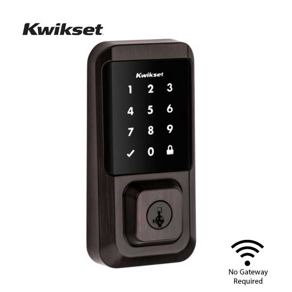 Kwikset - Halo 939 - Electronic Touchscreen Deadbolt - WiFi - SmartKey Technology - 11P - Venetian Bronze - UHS Hardware